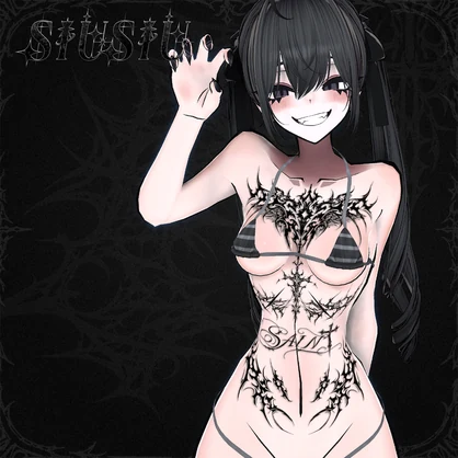 NXIRSAINT Tattoo Texture [9 アバター対応]
