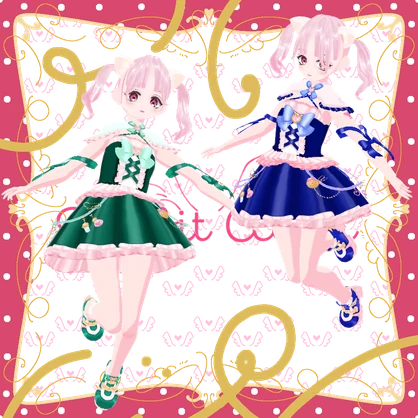 【VRoid】なりきり魔法少女コーデセット