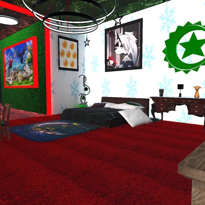 (PC/QUEST) Avatar Bedroom Apartment - Christmas Version