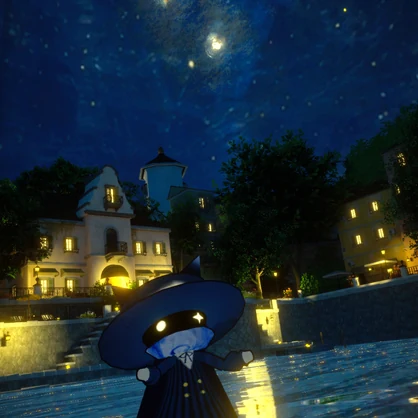 【無料】Starry night cat