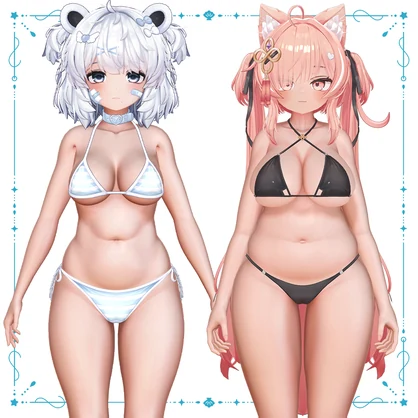 ナチュラル褐色肌マテリアル-Natural Tan Material-【liltoon対応】