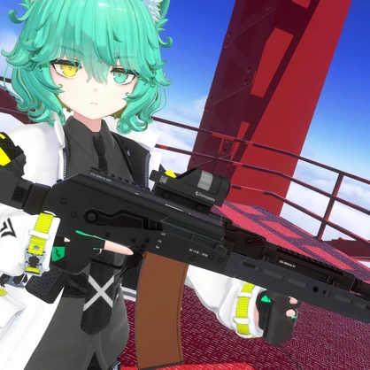 【ギミック付き3Dモデル】Liezvie-リエズヴィエ-【アサルトライフル】