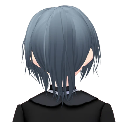 VRoid Hairstyle & Texture「Bitterアシメ/Bitter Asymmetry」