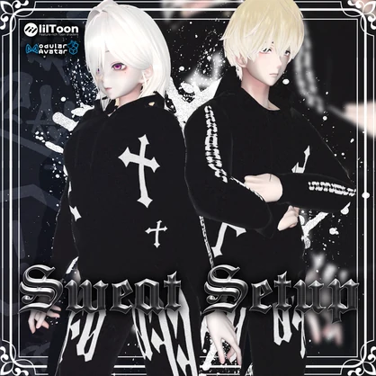 【森羅・水瀬対応】スウェットセットアップ / 【Shinra・Minase】Sweat Setup
