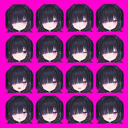 【ミリアム】表情差分32種（無料5種）