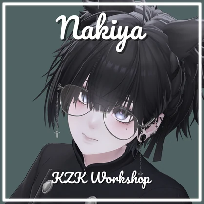Glasses No.01 VRChat向け眼鏡