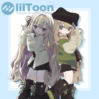 【汎用】- AquaCandy material - liltoon マテリアルプリセット 【VRChat】