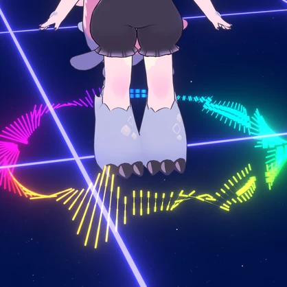 [VRChat]Audio Double Helix [AudioLink対応]