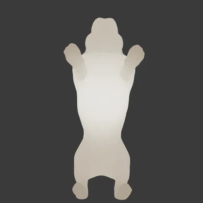 【Blender】 フレンチブルドッグの間接照明 French Bulldog Indirect Lighting
