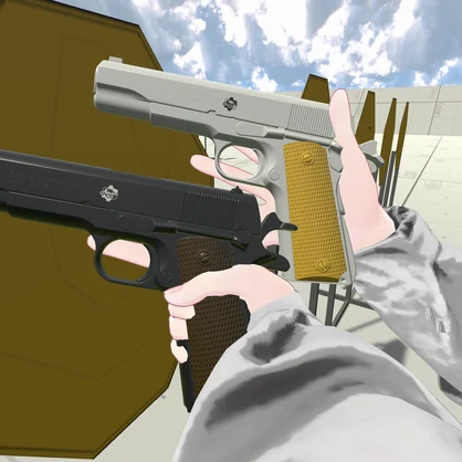 M1911A1（Ready to Shoot!）【ギミック付き3Dモデル】
