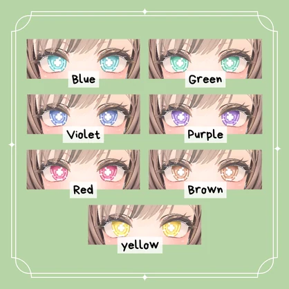 [Manuka] Clover Eyes (7 colors set)