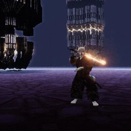 Katana and Scabbard (VRCHAT/SDK3)