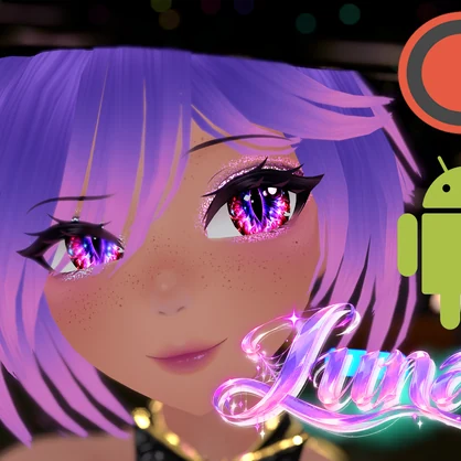 Luna the Cat Witch (Poor & Quest) VRCFT