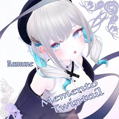 【25-Avatars】Memento Twintail-メメントツインテール【しなの海咲ラムネまよ対応】