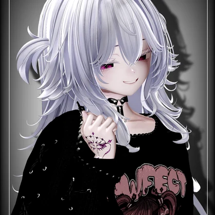 【透過PNG】tattoo texture - Wicked Star -【デカール化可能】