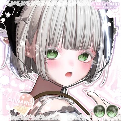 【4アバター対応】 ☁︎ ˚｡⋆ Candy Drop Eyes Texture ˊ- ⋆｡