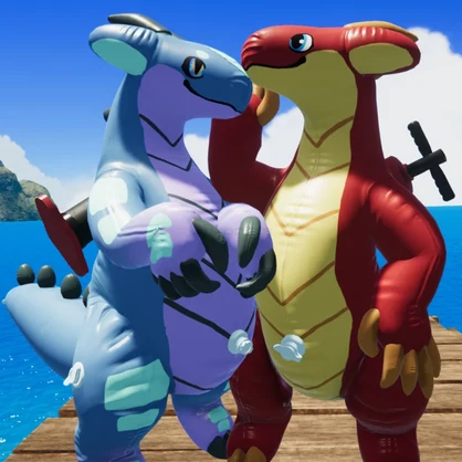 inflatable Dragon Vrchat Avatar