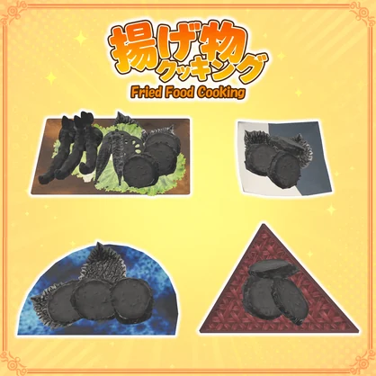 【VRChat想定】揚げ物クッキング