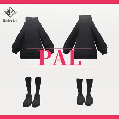 「ナナセ・ノワール」専用【3D衣装モデル】パル / PAL