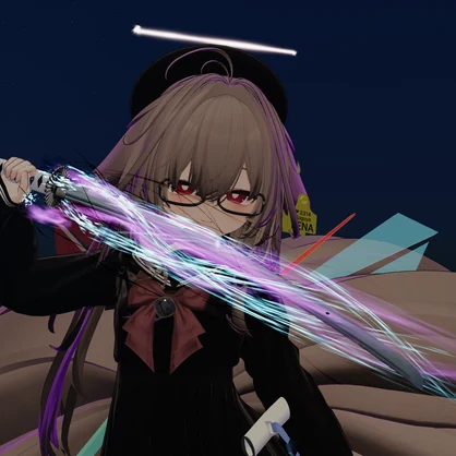 赤黒いオーラ