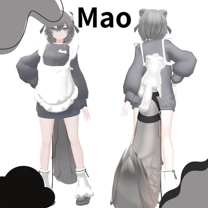 【8Avatar対応】 Cozy Cat Maid 〜ゆるねこメイド〜