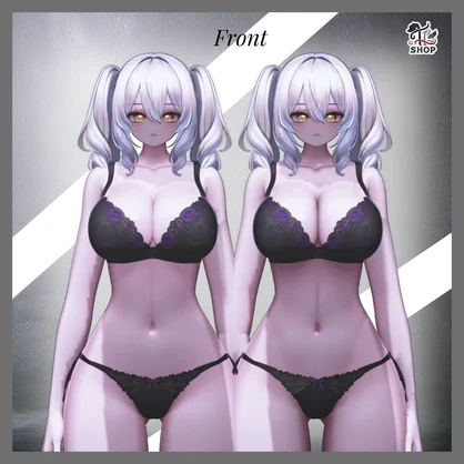 [無料/Free] 『No. 26-0-1』 Milltina Body Texture 『Normal Map + AO Map』