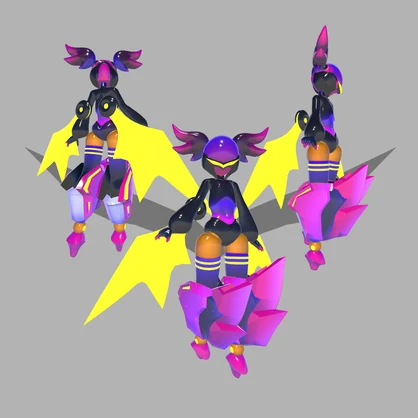 無料　VRchat用3Dアバター「Angel」