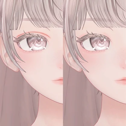 【R-15】ルミナちゃん専用ナチュラルメイク＆ボディブラシ【PSD・CLIP形式】