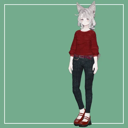 【VRChat】Marycia専用 クラシカルメイド服（MA対応）