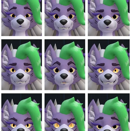 Karameroty's Roxanne Wolf (VRChat avatar)