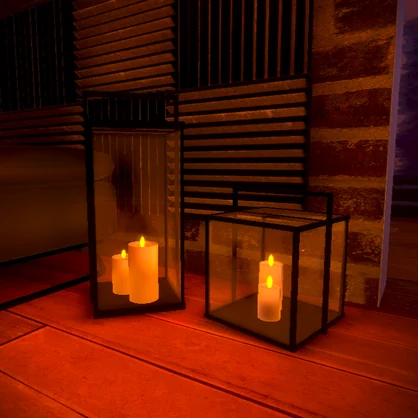 Modern Cubic Lanterns | モダンキューブランタン