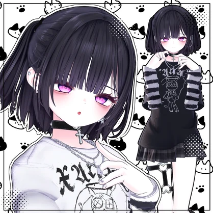 【ミリアム, Linne 】 Linne Soft make up & body texture + Face Blendshapes 【ミリアム メイク テクスチャ 】