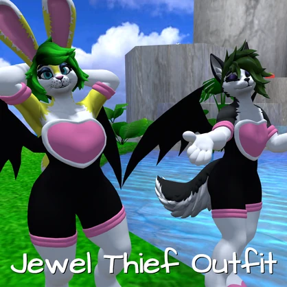 Jewel Thief Outfit for Shia Bunnia