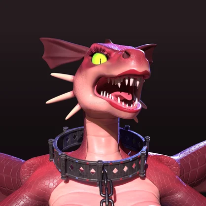 Shrek dragon VRC avatar