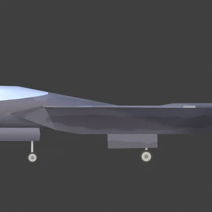 [有料]ローポリ戦闘機　RF-15