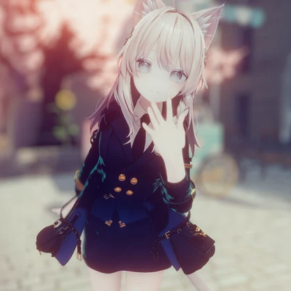 【VRChat用着せ替え衣装】Lab coat 2nd