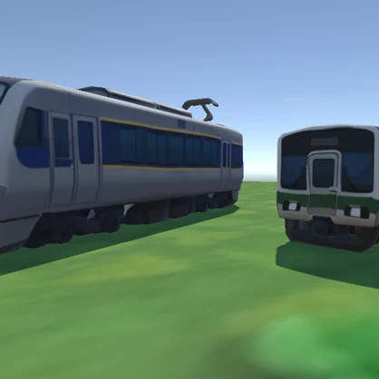 【3Dモデル】きんだいてきな電車