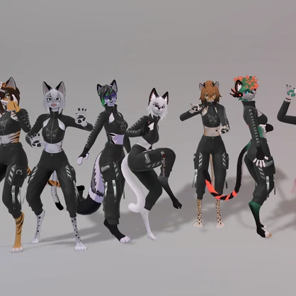 Nocturnal Runner for Vixine [VRChat]