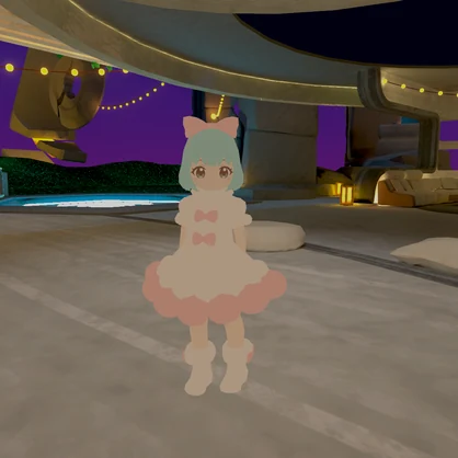 オリジナル3Dモデル「Macoron（まころん）」【VRChat用】
