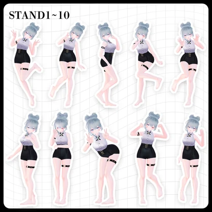 🎃HALLOWEEN SALE🦇【FREE】撮影向けPOSE Set 50種〘 ♡Ramune♡ 〙