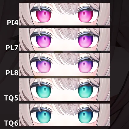 【しなの用eye texture】全62種＋PSD　トワイライト・ネヴュラ