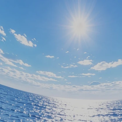 【3Dワールド・環境】海　SKYBOXマテリアル