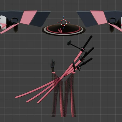 【Rize対応】【VRChat想定】強化外骨格model3/ギガントアームユニット