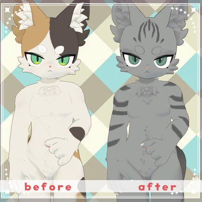 【麟/RIN】毛色チェンジ！アイ＆ボディテクスチャ BodyTexture