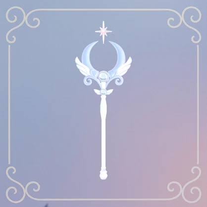 【VRC向け小物】魔法少女ステッキ
