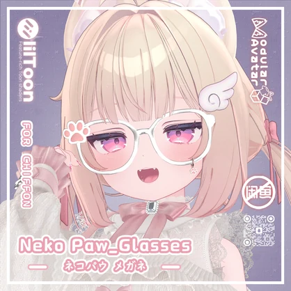 Chiffon（シフォン）🌸 NekoPaw Glasses