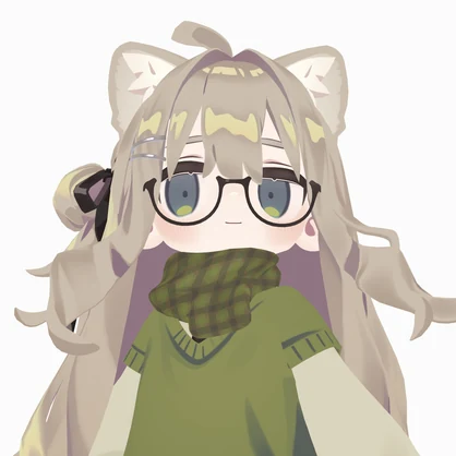 【Kipfel / キプフェル対応】ふわっとマフラー 2色（PC / Quest 対応）