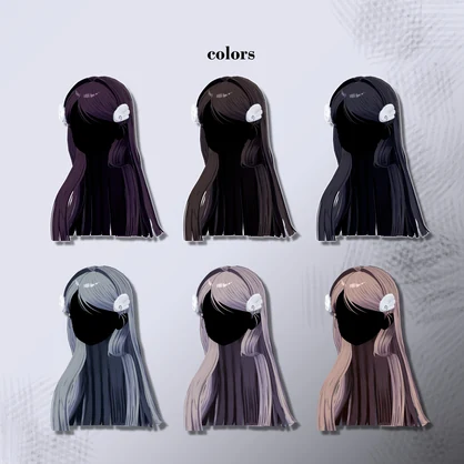 【2アバター対応】Vixen Long Hair