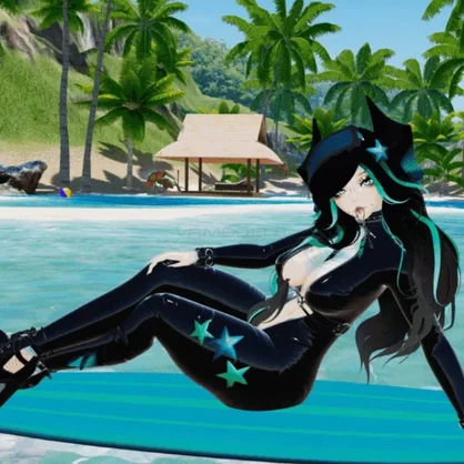 Nora the Siren Surfer