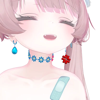 【ミルフィ用】ふきげん💢💧ピアス。【無料】